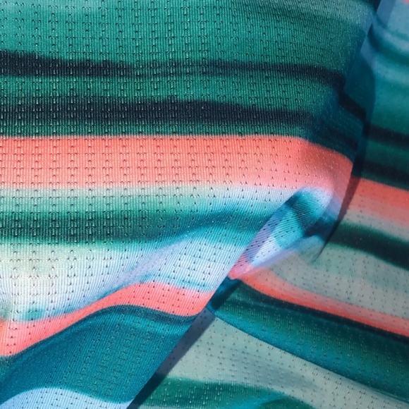 Striped Athletic Racerback Tank - Picture 4 of 6